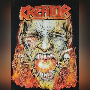 💀KREATOR - KILLING IN THE USA TOUR 2013 - MENS SIZE XL